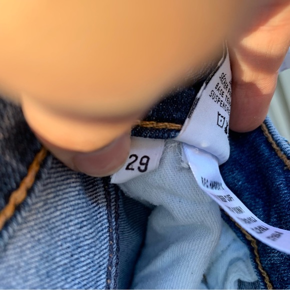 Hudson Tally Deep Cuff Crop Skinny Jeans 29 - Picture 13 of 16